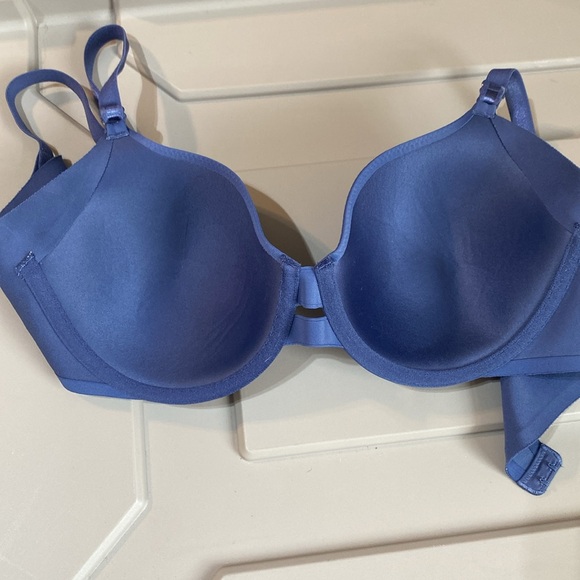 Warner’s Blue Underwire Underarm-Smoothing Bra Size 36B - Picture 5 of 6